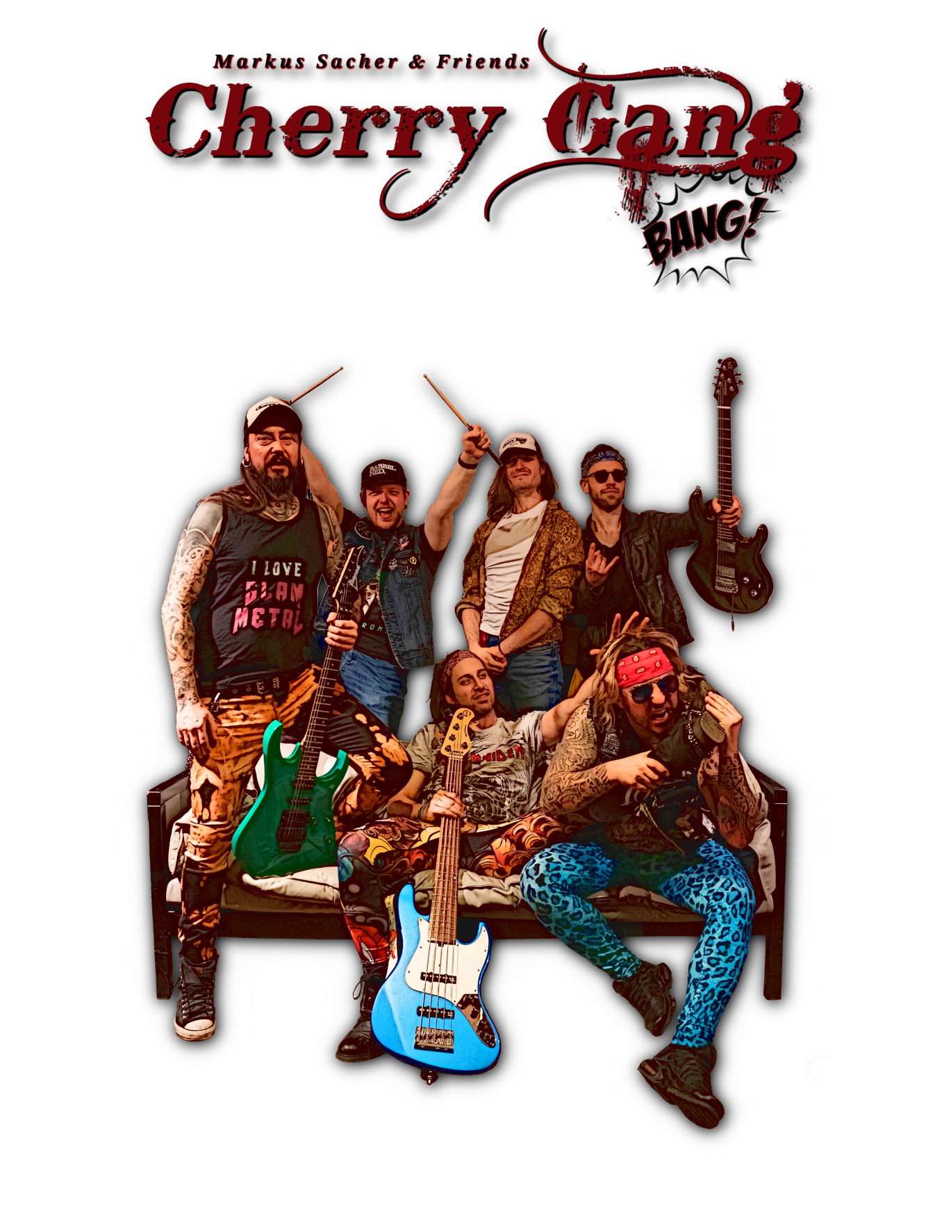 Glam Metal Hard Rock Coverband Cherry Gang